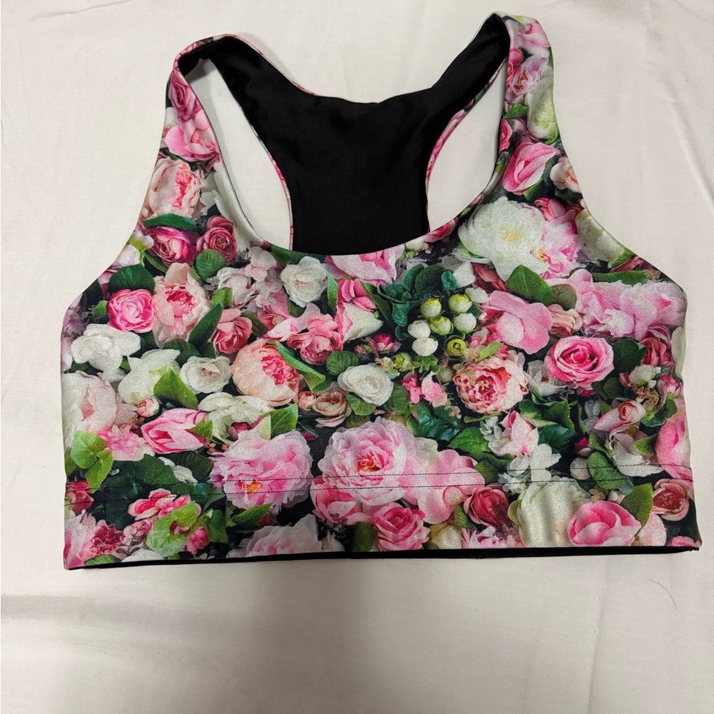 Terez Floral Women's Sports Bra
